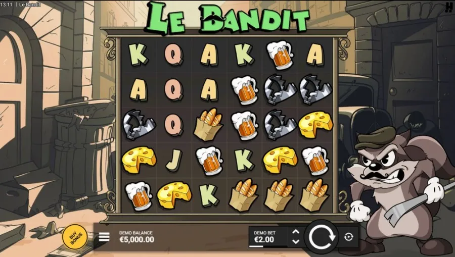 Introduktion til Le Bandit fra Hacksaw Gaming Introduktion til Le Bandit fra Hacksaw Gaming